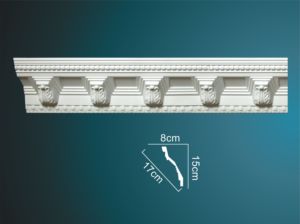 Cao Cấp Nhà Máy Bán PU Tường Trần Đúc Trang Trí Nội Thất Chống Vết Thời Tiết Dễ Dàng Làm Sạch Trọng Lượng Nhẹ Nội Thất Trang Trí Trim - Product Image 3