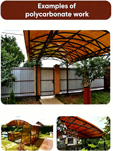 Lámina de Policarbonato Celular 4x8, <span class=keywords><strong>Cristal</strong></span> de 4mm y 6mm, Alta Durabilidad y Transmisión, Lámina de Policarbonato de Doble Pared para Invernadero - Product Image 6