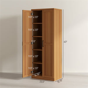 DB Modern Kitchen <b>Storage</b> <b>Cabinet</b> <b>Wood</b> and Panel Material - Product Image 3