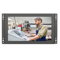 8 "10" 12 "15" 17 "19" Gabinete integrado de Marco abierto con pantalla táctil industrial Hmi Industrial Lcd Led Ips Monitor