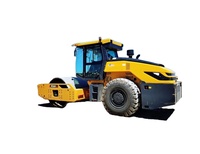 Rouleau compresseur vibrant à tambour unique SR26H-C6 de 26 tonnes, durable, avec moteur et pompe, pour le compactage des bases de chaussées