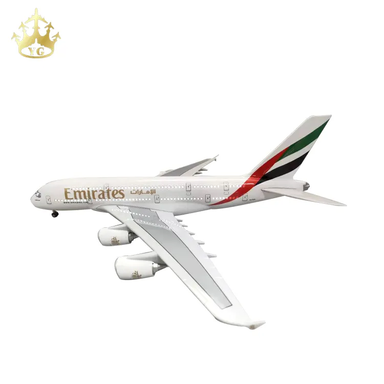 Model Vliegtuig Air Force Vliegtuig Airbus A380 Verenigde Arabische Emiraten 1/160 Schaal Model