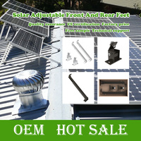 Support de panneau solaire réglable pour balcon, toit plat, toiture en tuiles et mur – Système solaire pour toit plat