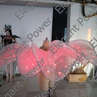 Robe Courte LED Lumineuse en Gros, Jupe LED Lumineuse, Costume Floral LED Lumineux, Robe de Bal LED Lumineuse