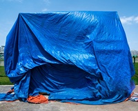 Bâche en PE robuste et imperméable MILLION China Custom 20 X 30 30x50 40 X 60 20x20 15 X 15 10x10