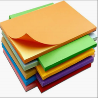 Papier offset sans bois couleur A4 80gsm 180gsm panneau de Manille Bristol 500 feuilles de carton à rame