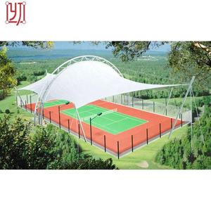 หลังคาผ้าใบโครงสร้างเมมเบรนสนามกีฬาทำจากวัสดุพีวีดีเอฟ - Product Image 5