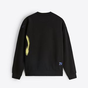 High Quality Graffiti Printed Sweatshirt Customize Round Neck Sweatshirt With Long Sleeves Tapestry Hoodie - Product Image 6