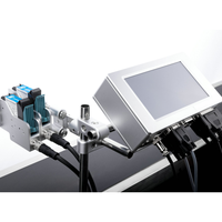Continue online CIJ inkjetprinter - multi-materiaal datum-/serienummer markeermachine met 15 ppm printsnelheid & 600 DPI resolutie