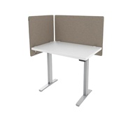 Panneau de séparation de bureau pliable en feutre acoustique en polyester PET, absorbant le son, isolation phonique, panneau de confidentialité, écran