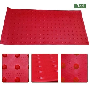Alfombra de PVC para Ciegos en Paradas de <span class=keywords><strong>Metro</strong></span> y Autobús, Superficie Mate de 8mm de Grosor, Alta Elasticidad, Antidesgaste, para Transporte Público Urbano y Peatones - Product Image 1