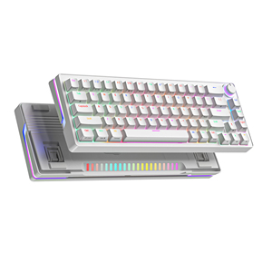 New 60% Hot Swappable 2.4G Wireless USB 2.0 Gaming Mechanical Keyboard With RGB Backlight Anti-Ghosting 68 Keys Programmable 68 - Product Image 4