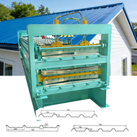 Machine de formage à froid pour tôles d'acier colorées à trois couches, machine de formage à froid pour tôles de fer, machine de formage à froid pour tôles métalliques