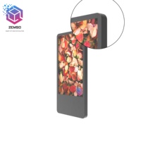 Layar Sentuh Vertikal LCD 43 55 Inci, Display Iklan Android Berdiri di Lantai