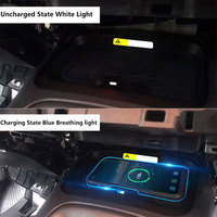 Cargador Inalámbrico para Auto de Alta Calidad con Control Remoto y Carga Rápida para Teléfonos Inteligentes, 12-24V, WiFi Integrado, Compatible con Toyota 2019-