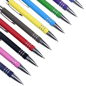 Becol Chất Lượng Cao Đa Màu Sắc Cảm Ứng Mềm Bút Biểu Tượng Tùy Chỉnh Cao Su Tráng Kim Loại Bóng Bút Với <span class=keywords><strong>Stylus</strong></span> Cho Khuyến Mãi - Product Image 3