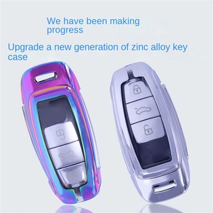 Accessoires de voiture colorés personnalisés en alliage de zinc du couvercle de clé de voiture adapté pour Toyota BMW VW Audi Nissan Honda Ford Benz Tesla - Product Image 4