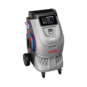 Machine de récupération et de recharge de gaz AC double WDF X549 pour R134a R1234yf avec détection de fuites, station de recyclage automatique de réfrigérant X549 - Product Image 4