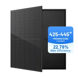 Best Price PV Mono Monocrystalline Solar Panel Price PV Module 430W 435W Full Black Solar Panel China Factory For Home