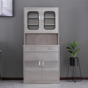 Présentoir à 2 tiroirs en métal <span class=keywords><strong>pour</strong></span> le rangement des implants dentaires <span class=keywords><strong>Pharmacie</strong></span> modulaire Armoire médicale en acier inoxydable 304 Mobilier hospitalier - Product Image 4