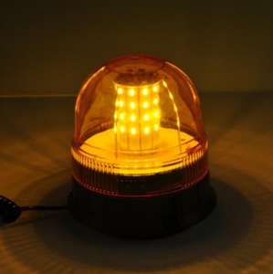 12v 80v מכונית חירום משואה אור רכב גג סיב אופטי strobe מהבהב מנורה אזהרת ענבר כחול לאמבולנס אור אביזר - Product Image 6