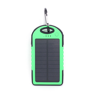 Xu Hướng Sản Phẩm Hot Du Lịch Không Thấm Nước Slim Năng Lượng Mặt Trời Ngân Hàng Điện 4000 Mah Kép USB Xách Tay Năng Lượng Mặt Trời Charger Ngân Hàng Điện Với Ánh Sáng Led - Product Image 2