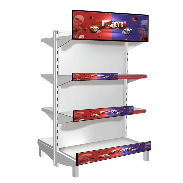 Indoor Smart TV LED Display Advertising Digital Signage Screen Convenience Store Commercial Shelf Display Smoke Shop 1.2mm Pixel
