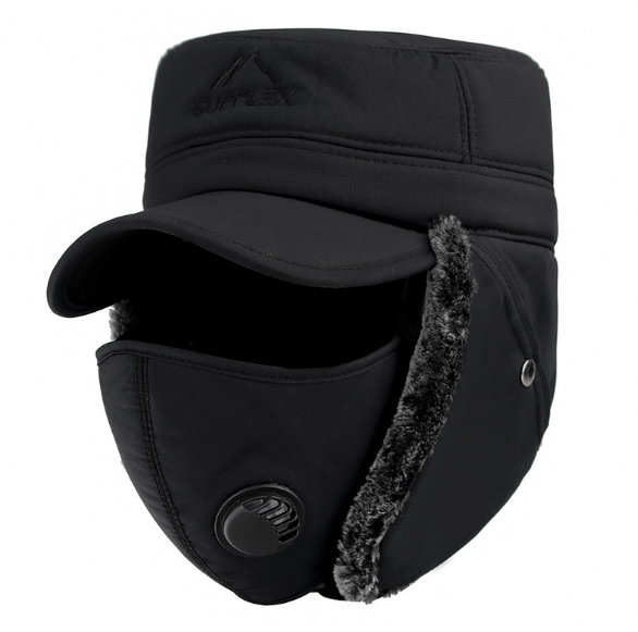 Winter middle-aged and elderly men&#39;s northeast mask Lei Feng hat outdoor warm ear protection winter old hat labor