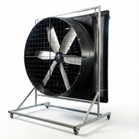 Ventilador de Extracción de Ahorro de Energía de Alta Eficiencia para Fábricas y Talleres con 6 Aspas de Aleación y Motor BLDC para Plantas