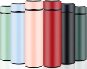 Personalized <b>Thermos</b> Flask Vacuum Insulated Smart Water Bottle Temperature Display Coffee <b>Tea</b> Infuser Travel Water Bottle - Product Image 1