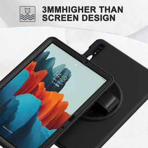 Per <span class=keywords><strong>Samsung</strong></span> <span class=keywords><strong>Galaxy</strong></span> <span class=keywords><strong>Tab</strong></span> <span class=keywords><strong>S8</strong></span> 11 pollici SM-X700/X706 2022 ruota la custodia con cinturino per le mani - Product Image 5