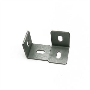 Renfort d'angle de type L galvanisé en tailles 30x30 <span class=keywords><strong>40x40</strong></span> 50x50 pour murs rideaux et meubles Pièces de machines à bois - Product Image 2