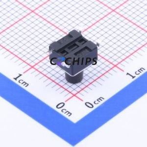K2-1102SP-H3SC-04 Tactile Switch SMD-4P,6x6mm Switch 1.8N Vertical Mount 6mm 6mm - Product Image 2