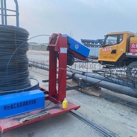 Machine à chanfreiner l'acier CNC en stock usine, haute efficacité, puissance 11kW, 380V, cage à barres d'armature extensible 12MM