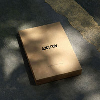 Sobre Rígido Personalizado, Carpeta de Documentos de Papel Kraft Impreso, Bolsa para Sobres con Cierre de Botón y Cordón