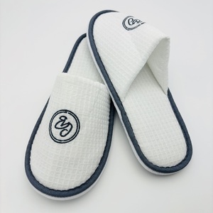 Biểu tượng tùy chỉnh khách sạn tà vẹt dùng một lần Waffle vải với Organza Túi - Product Image 3