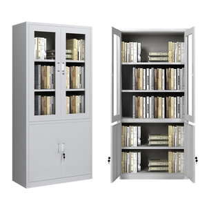 Armoires de rangement chimiques avec portes, armoires de rangement métalliques, armoires à médicaments pour bureau, laboratoire, hôpital - Product Image 3