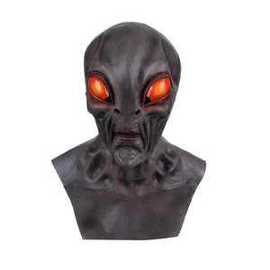 Mascarilla de látex de Alien, máscara de cara completa <span class=keywords><strong>para</strong></span> <span class=keywords><strong>Halloween</strong></span>, fiesta de disfraces - Product Image 2