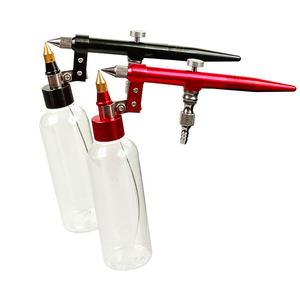 Kit aérographe électrique portable à alimentation par gravité, calibre 0.3, 0.5, 0.8 mm, outils de peinture artistique - Product Image 2