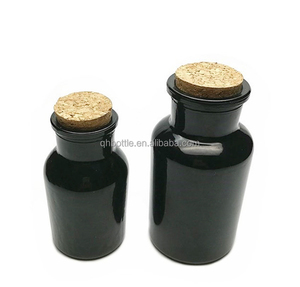 Wholesale Empty Miron Glass <strong>Bottle</strong> 125ml 250 ml 500ml <strong>Optical</strong> Ultraviolet Glass on Glass Apothecary Jar - Product Image 4