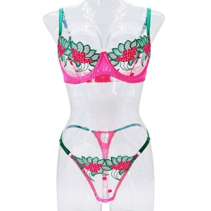 Caliente <span class=keywords><strong>Instagram</strong></span> Día <span class=keywords><strong>de</strong></span> San Valentín sujetador divertido transparente conjunto <span class=keywords><strong>de</strong></span> lencería seductora y sexy, chica sensual pura - Product Image 5