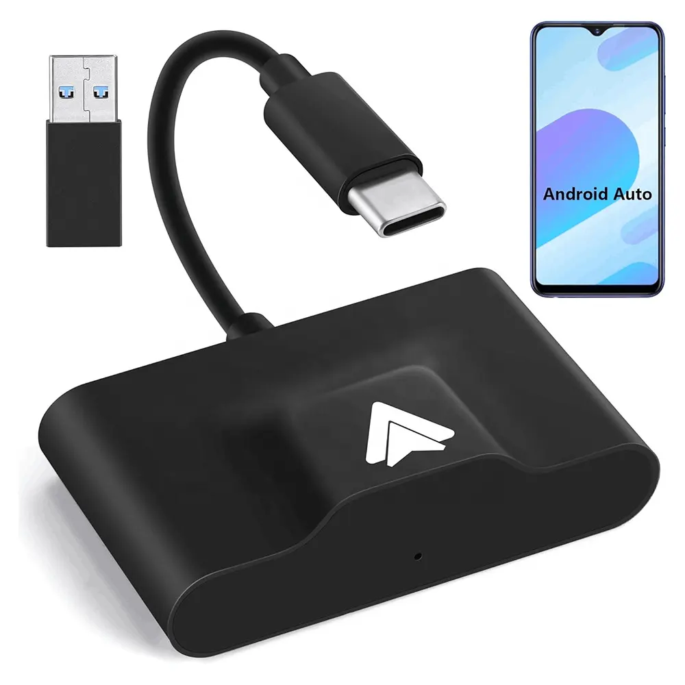 Android Auto kabelloser Adapter für OEM Fabrik verkabelt Auto USB C Android CarPlay Auto Adapter Android Auto Auto-Play-Dongle