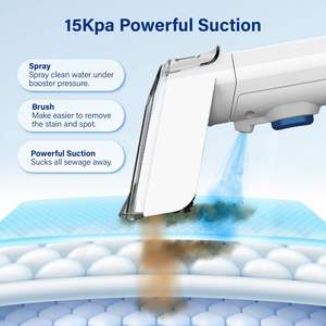 <span class=keywords><strong>Nettoyeur</strong></span> de taches humide et sec pour sols durs avec nettoyage automatique en profondeur pour tapis et canapés, garantie 1 an - Product Image 4