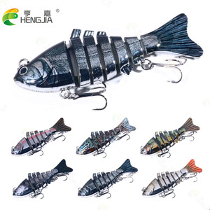 3.94 "/24g di pesca Multi snodato attirano esche realistiche di <span class=keywords><strong>trota</strong></span> spigola - Product Image 1