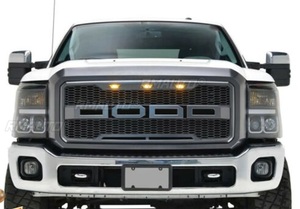Grille de pare-chocs avant de voiture, grilles de course, calandre pour Ford F250 2011-2016, kit carrosserie, accessoires automobiles - Product Image 3