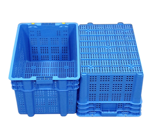 UGET Mesh Style <strong>Plastic</strong> Crates for Fruits &amp; Vegetable Storage <strong>Plastic</strong> <strong>Totes</strong> - Product Image 2