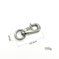 Chine Fabricants Crochet Oeil Pivotant En Acier Inoxydable Panique Mousquetons Pour Cheval