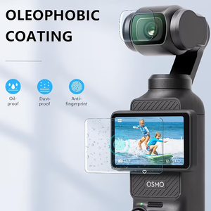 ฟิล์มกันรอยกระจกอะลูมิเนียมความแข็ง 9H สำหรับ DJI Osmo Pocket 3 กันน้ำ กันรอยขีดข่วน กันกระแทก ป้องกันเต็มจอ จากโรงงาน OEM - Product Image 3