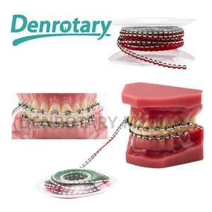 Denrotary Ortho新款圣诞彩色动力链支架三色动力链正畸弹性动力链 - Product Image 2
