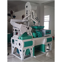 6LN-20-20SFI multifonction 5 en 1 nouvelles machines de moulin à riz combinées Machine commerciale de décortiqueur de moulin à riz en afrique